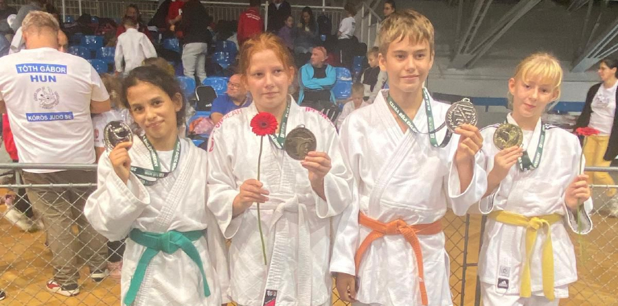 Judoka de la CSM Olimpia s-au întors acasă cu medalii de la Szeged